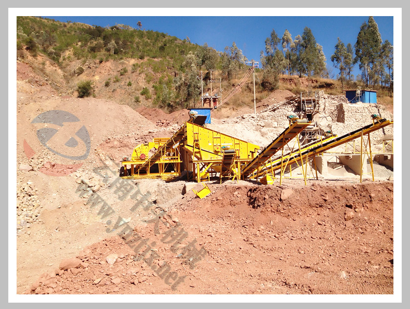 云南楚雄砂巖二合一生產(chǎn)現(xiàn)場